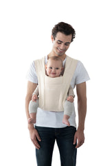 Mehka nosilka za novorojenčke Ergobaby Embrace Newborn Carrier - Cream